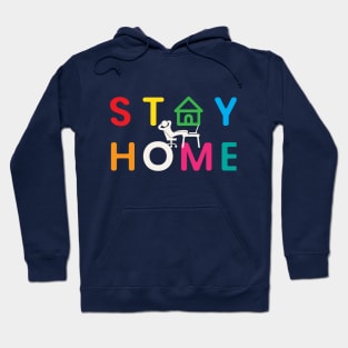 Fight Coronavirus and Covid 19 - Stay Home, Stay Safe Hoodie